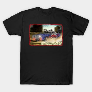 curves and bullets  demolition madness T-Shirt